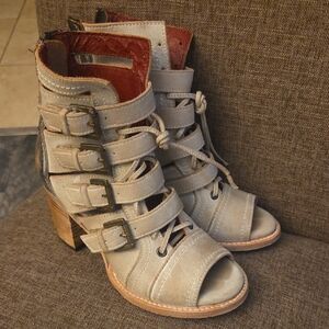 Freebird by Steven Braeden Lace Up Boots